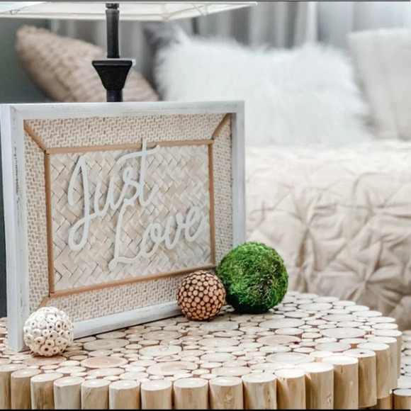 Other - Just Love framed art